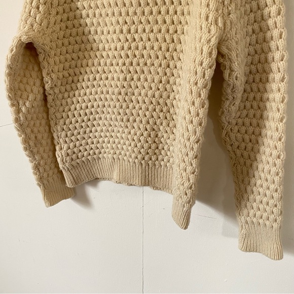 Vintage Wool Fishermans Sweater Whaler Sportswear England Abercrombie & Fitch - Picture 3 of 13